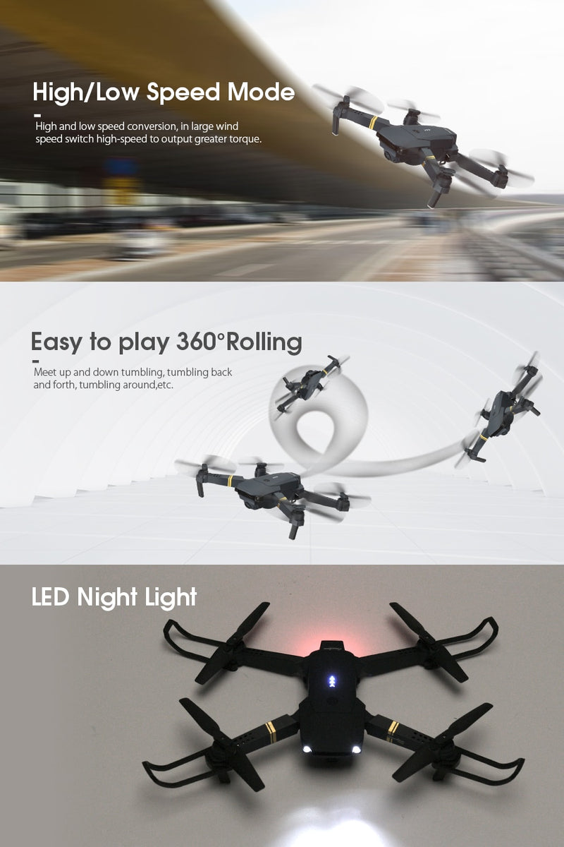 HD Resolution Quadcopter Drone (Wifi)